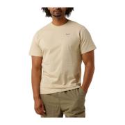 Heren Polo T-shirts Still T-shirt Forét , Beige , Heren