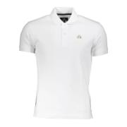 Contrast Geborduurd Poloshirt La Martina , White , Heren