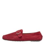 Pre-owned Suede flats Ralph Lauren Pre-owned , Red , Heren