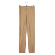 Pre-owned Cotton bottoms Gucci Vintage , Beige , Dames