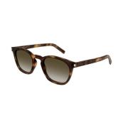 Klassieke Havana Bruine Zonnebril SL 28 Saint Laurent , Brown , Dames