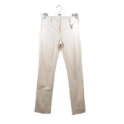 Pre-owned Cotton bottoms Louis Vuitton Vintage , Beige , Dames