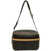 Pre-owned Canvas louis-vuitton-bags Louis Vuitton Vintage , Brown , Da...