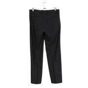 Pre-owned Wool bottoms Dolce & Gabbana Pre-owned , Black , Dames