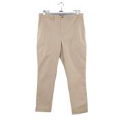 Pre-owned Cotton bottoms Ralph Lauren Pre-owned , Beige , Dames