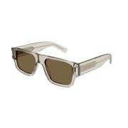 Beige Brown Zonnebril SL 659 Saint Laurent , Beige , Unisex