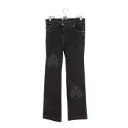 Pre-owned Cotton jeans Dolce & Gabbana Pre-owned , Black , Dames