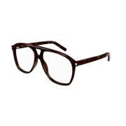 Dune Opt 003 Zonnebril Havana Stijl Saint Laurent , Brown , Dames