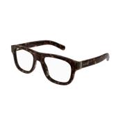 Stijlvolle Havana Frame Zonnebril Gucci , Brown , Unisex