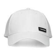 Witte Essential Patch Baseballpet Calvin Klein , White , Heren