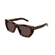 Bruin Havana Zonnebril Gg1520S 002 Gucci , Brown , Dames