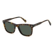 Stylish Sunglasses Green Polarized Lens Polaroid , Brown , Unisex