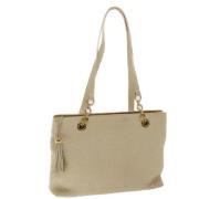 Pre-owned Leather shoulder-bags Bally Pre-owned , Beige , Dames