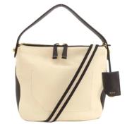 Pre-owned Leather handbags Bally Pre-owned , White , Dames