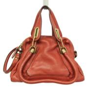 Pre-owned Leather shoulder-bags Chloé Pre-owned , Brown , Dames