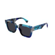 Blauw Grijs Zonnebril Gg1626S Gucci , Multicolor , Heren