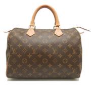 Pre-owned Canvas louis-vuitton-bags Louis Vuitton Vintage , Brown , Da...