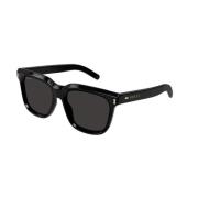 Zwart Grijs Zonnebril Gg1523S Gucci , Black , Unisex