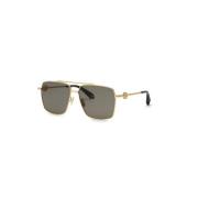 Geel Goud Bruin Zonnebril Src036V Roberto Cavalli , Yellow , Unisex