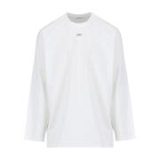 Witte Logo T-shirt en Polo Off White , White , Heren