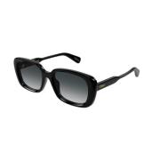 Zwart Grijs Zonnebril Model Ch0225Sk Chloé , Black , Unisex