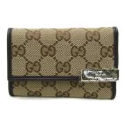 Pre-owned Leather wallets Gucci Vintage , Multicolor , Dames