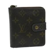 Pre-owned Canvas wallets Louis Vuitton Vintage , Brown , Dames