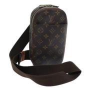 Pre-owned Canvas louis-vuitton-bags Louis Vuitton Vintage , Brown , Da...