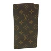 Pre-owned Canvas wallets Louis Vuitton Vintage , Brown , Dames