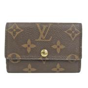 Pre-owned Canvas key-holders Louis Vuitton Vintage , Brown , Dames