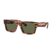 Rechthoekige zonnebril Havana ChiaroLarge Prada , Brown , Heren