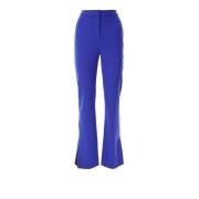 Elegante Blauwe Punto Broek Karl Lagerfeld , Blue , Dames