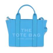 Iconische leren tote tas in Azzurro Marc Jacobs , Blue , Dames