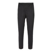 Satin monogram jacquard broek Balmain , Black , Heren