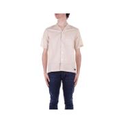 Beige Herenshirt Paolo Pecora , Beige , Heren