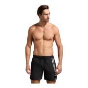 Zijlogo Zwemshorts - Zwart Bikkembergs , Black , Heren