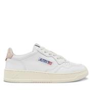 Vintage Low Top Sneakers Medalist Stijl Autry , White , Dames