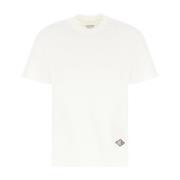 Casual Katoenen T-Shirt Bottega Veneta , White , Dames