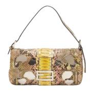 Pre-owned Leather handbags Fendi Vintage , Multicolor , Dames