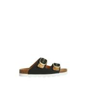 Zwarte Flash Sandalen Alviero Martini 1a Classe , Black , Dames