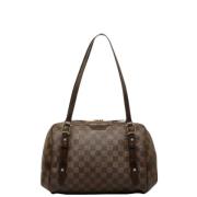 Pre-owned Canvas louis-vuitton-bags Louis Vuitton Vintage , Brown , Da...