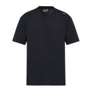 T-shirt met logo Emporio Armani EA7 , Blue , Heren