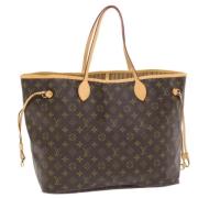 Pre-owned Canvas shoulder-bags Louis Vuitton Vintage , Brown , Dames