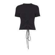 Omkeerbaar Cutout T-shirt Proenza Schouler , Black , Dames