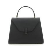 Iside Media Stijlvolle Tas Valextra , Black , Dames