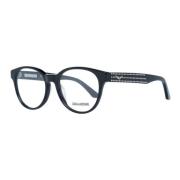 Zwarte Ovale Optische Monturen Zadig & Voltaire , Black , Dames