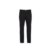 Rechte Pijp 100% Katoen Jeans - Zwart Schott NYC , Black , Heren