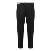 Slim Fit Chino Broek Re-Hash , Black , Dames