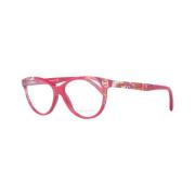 Rode Ovale Dames Optische Monturen Stijlvol Emilio Pucci , Red , Dames