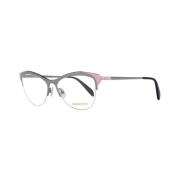 Zilveren Cat Eye Optische Frames Emilio Pucci , Gray , Dames